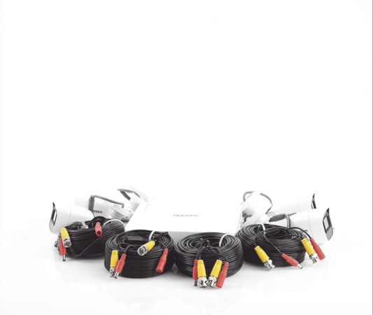 (B8-KIT-MIC) (MICRÓFONO Integrado) Kit TurboHD 1080p Lite / DVR 4 canales / Audio por Coaxitron / 4 Cámaras Bala de Metal con Micrófono Integrado